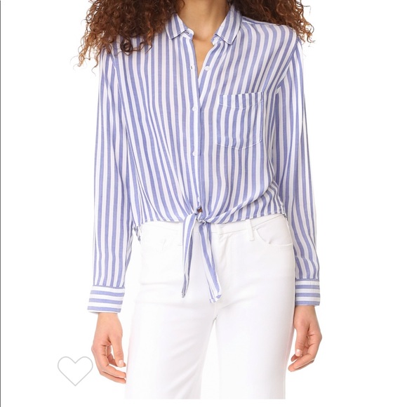 Rails Val Stripe Button Down Shirt - Picture 1 of 5
